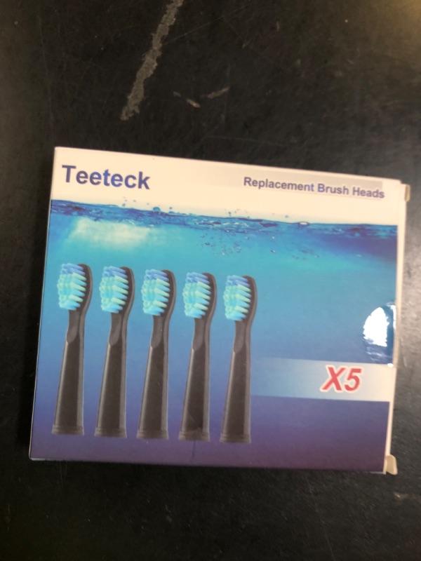 Photo 1 of 5 Pack Electric Toothbrush Replacement Heads Compatible with Fairywill,Toothbrush Heads Compatible with FW-507/508/551/515/917/959/2011,FW-D1/D3/D7/D8