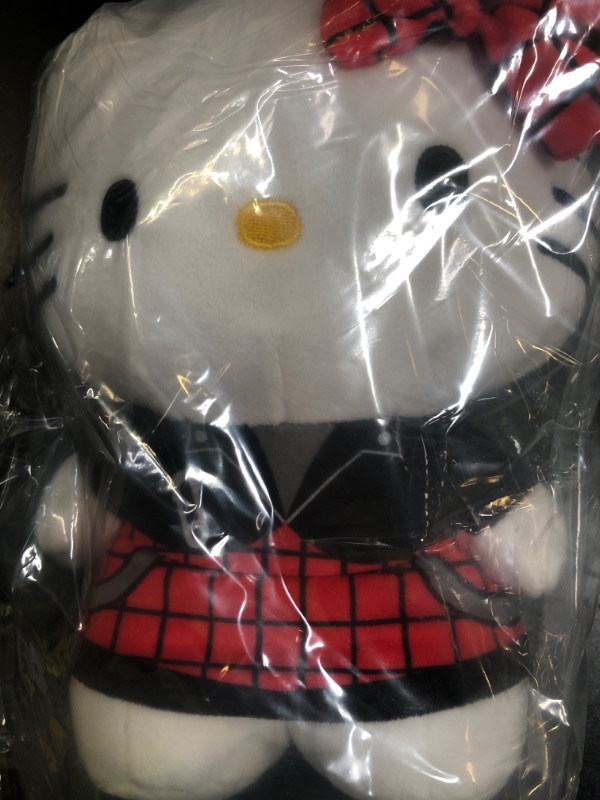 Photo 1 of Jazwares Hello Kitty and Friends Series 2, Hello Kitty Red Punks Plush - Officially Licensed Sanrio Product from Ages 6+