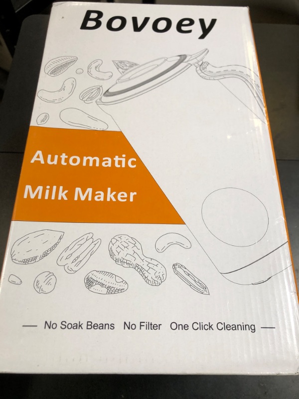 Photo 1 of Nut Milk Maker Machine, Automatic Nut Milk Maker for Almond Homemade Milk,Oat,Plant-Based Milk and Countertop Blenders Almond Milk Maker Blenders,42oz Soy Milk Maker Delay Start/Self Clean/Keep Warm