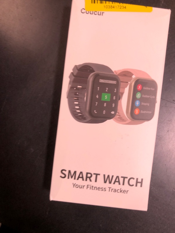Photo 1 of Smart Watch for Men Women, 1.96" Fitness Tracker Running Watch (Answer/Make Call), IP68 Waterproof, Pedometer, Sleep/Step/Heart Rate Monitor, 110+ Sport Modes Smartwatch for Adroid iOS Phone, Purple