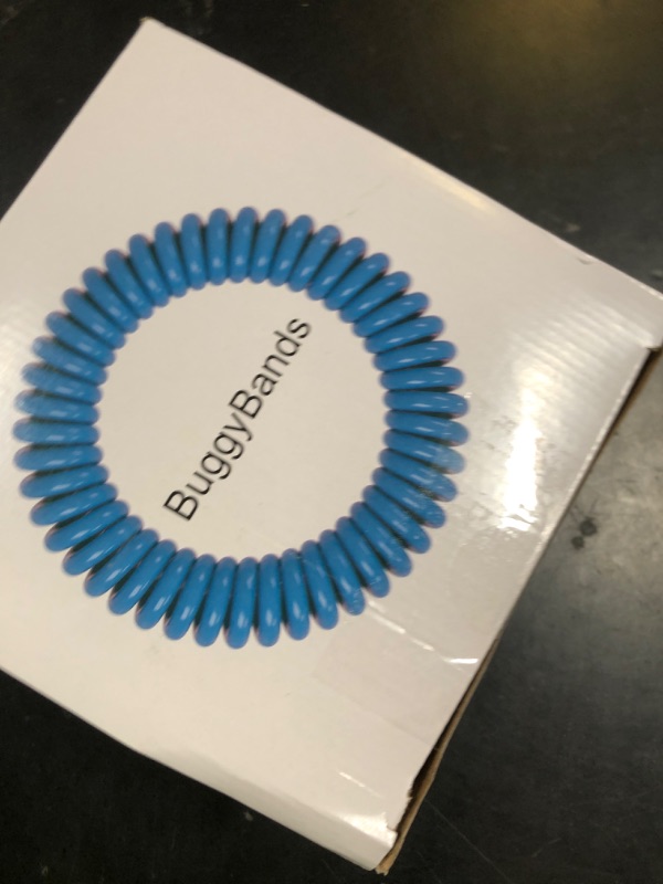 Photo 1 of BuggyBands 24 Pack Mosquito Repellent Bracelets, Individually Wrapped Repellent Wristbands, DEET Free, Natural and Waterproof BandLPNPMEL9907466
