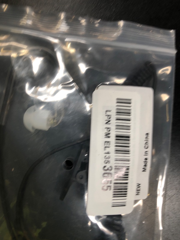 Photo 1 of UAYESOK 2.5mm Receive/Listen Only Earpiece for Ham Radio Speaker Mic, Ear-Hook Sport Style, Police Officer Club Security Law Enforcement Shoulder Mic Headset
