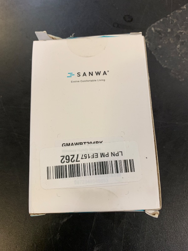 Photo 1 of SANWA Bluetooth + 2.4G Wireless Handheld Mouse, 3 in 1 Presentation Clicker, Remote Air Mouse with Scroll, Portable Finger Mice, Rechargeable PPT Slide, Compatible with Mac, PC, Laptop, Phone, Tablet