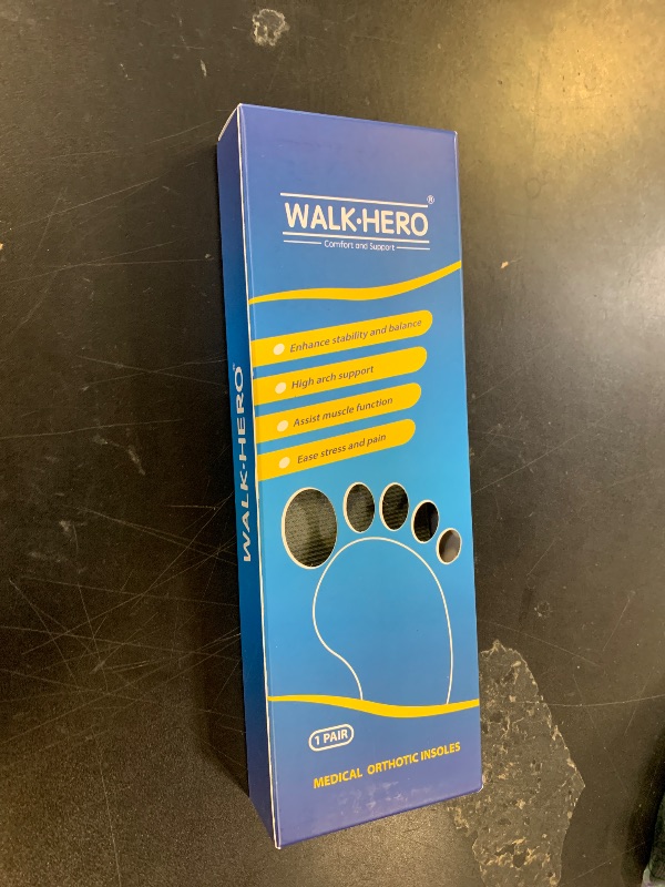Photo 1 of Plantar Fasciitis Feet Insoles Arch Supports Orthotics Inserts Relieve Flat Feet, High Arch (Mens 7-7 1/2 | Womens 9-9 1/2)