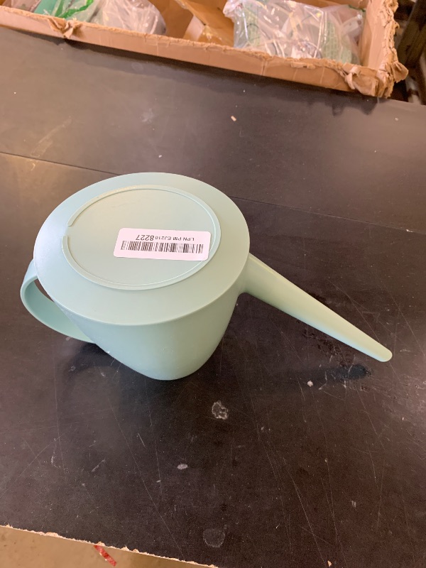 Photo 1 of Watering Can for Indoor Plants, Small Watering Cans for House Plant Garden Flower, Long Spout Water Can for Outdoor Watering Plants 1. 8L 1/2 Gallon (Green)