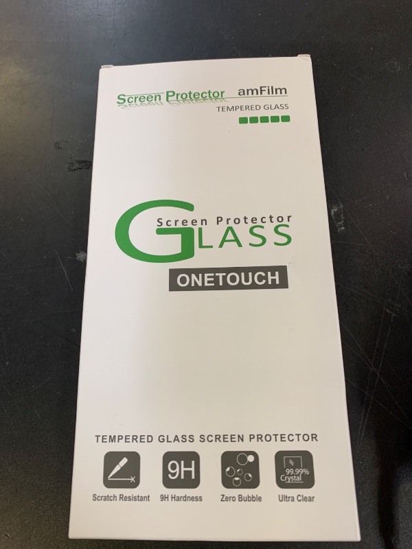 Photo 1 of amFilm Auto-Alignment OneTouch for Nintendo Switch 6.2" 2017 Screen Protector, Tempered Glass, 30 seconds Installation, Bubble Free, Anti-Scratch, Touch Sensitive, Ultra-Clear [2 Pack]