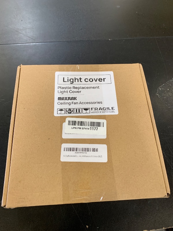 Photo 1 of Ceiling Fan recessed Light Cover Replacement, with Diameter of 8.46 Inches, Only compatible with Maxslak Brand CF Seirs Ceiling fan(72inch/84inch/96inch)