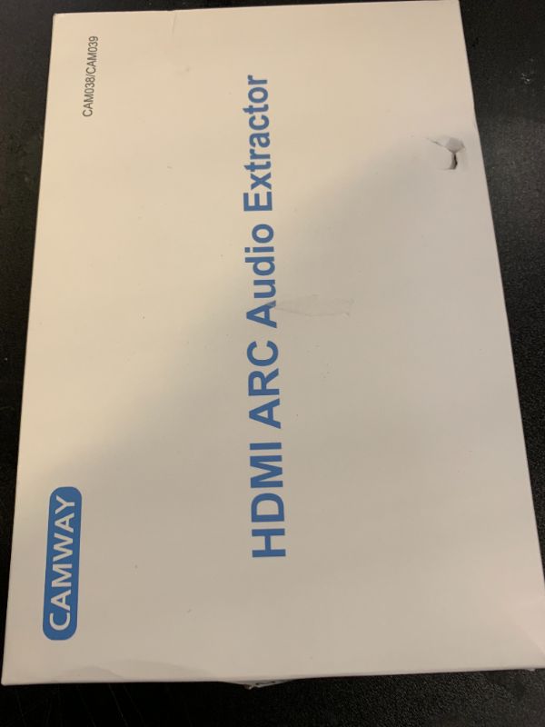 Photo 1 of CAMWAY ARC Audio Extractor,192 KHz Audio Adapter,ARC to Optical/Coaxial Audio Splitter for TV to Speaker, AV Amplifier Audio Converter (Not for TV with HDMI or eARC Interface)
