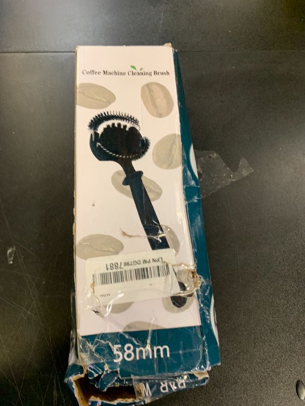 Photo 1 of watchget Espresso Coffee Machine Cleaning Brush Espresso Group Head Cleaning Brush Detachable 360°Nylon Bristles Espresso Machine Cleaning Tool V2 58mm