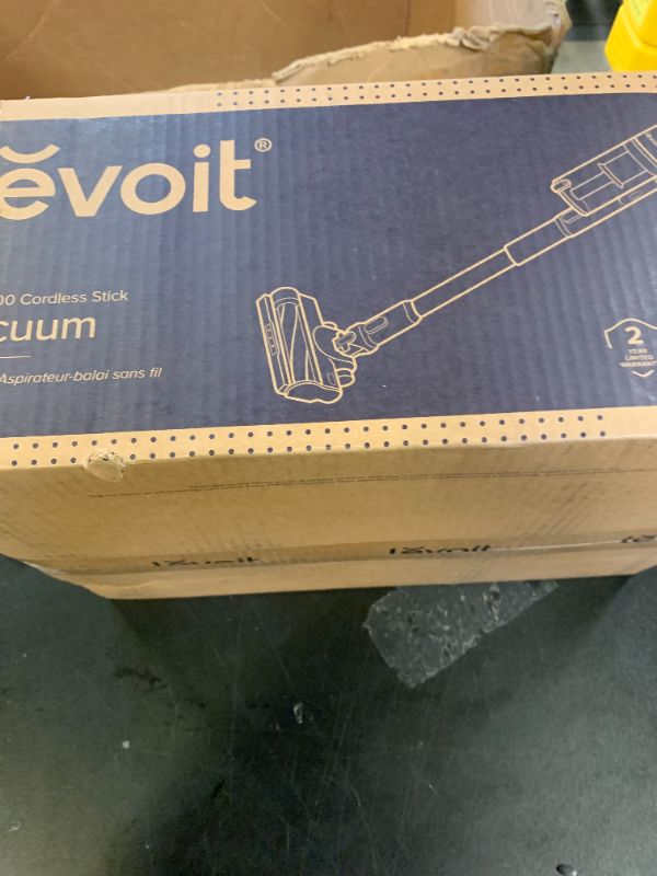Photo 1 of LEVOIT Cordless Vacuum Cleaner, Stick Vac with Tangle-Resistant Design, Up to 50 Minutes, Powerful Suction, Rechargeable, Lightweight, and Versatile for Carpet, Hard Floor, Pet Hair, LVAC-200