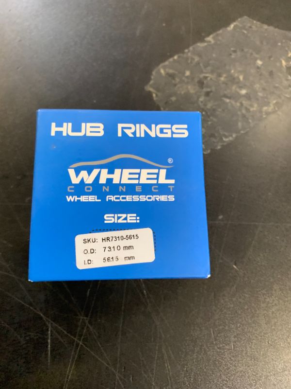 Photo 1 of WHEEL CONNECT Hub Centric Rings, 73.1 to 56.1, Set of 4, ABS Plastic Hubrings, O.D:73.1-I.D:56.15 (56.1) mm. P