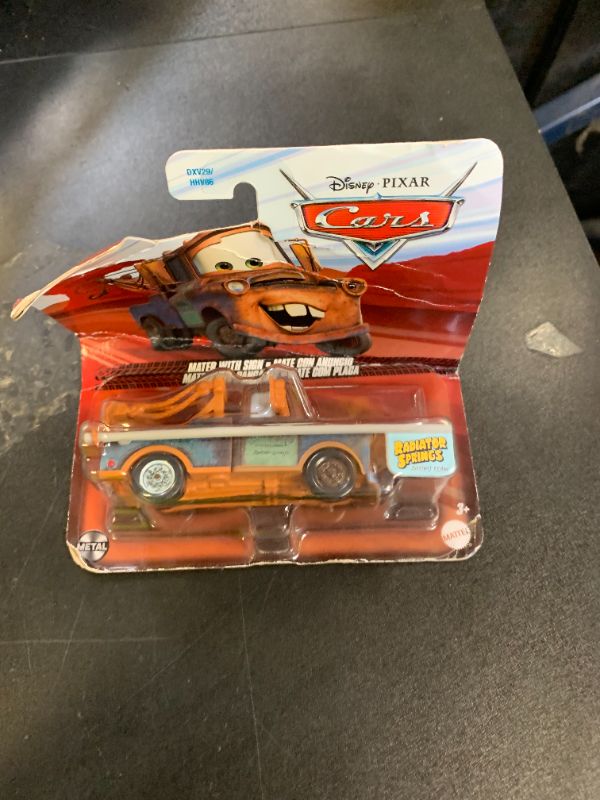 Photo 1 of Mattel Mater with flag, Hook Cars 1:55, Die-cast car, metal, HTX86