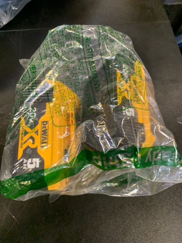 Photo 1 of DEWALT 20V MAX 5 Ah Lithium Ion Battery 2-Pack (DCB205-2)