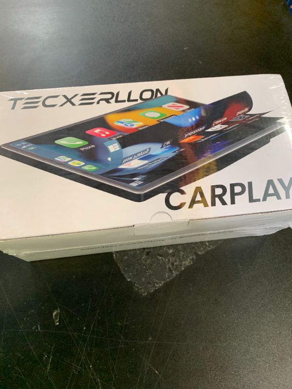 Photo 1 of TECXERLLON 10.26'' Wireless Carplay Screen for Car with 4K Dash Cam & 1080P Backup Camera, Portable Car Audio Receivers with Carplay & Android Auto, GPS Navigation, Airplay, Mirror Link