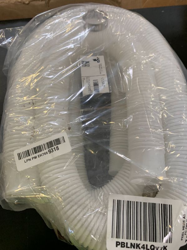 Photo 1 of 1.5" x 59" Pool Hoses Compatible with Intex Pool Skimmer Surface Pump Filter, Pump Hoses Tubes for Above Ground Pool Sand Filter, 3 Packs with 6 Hose Clamps