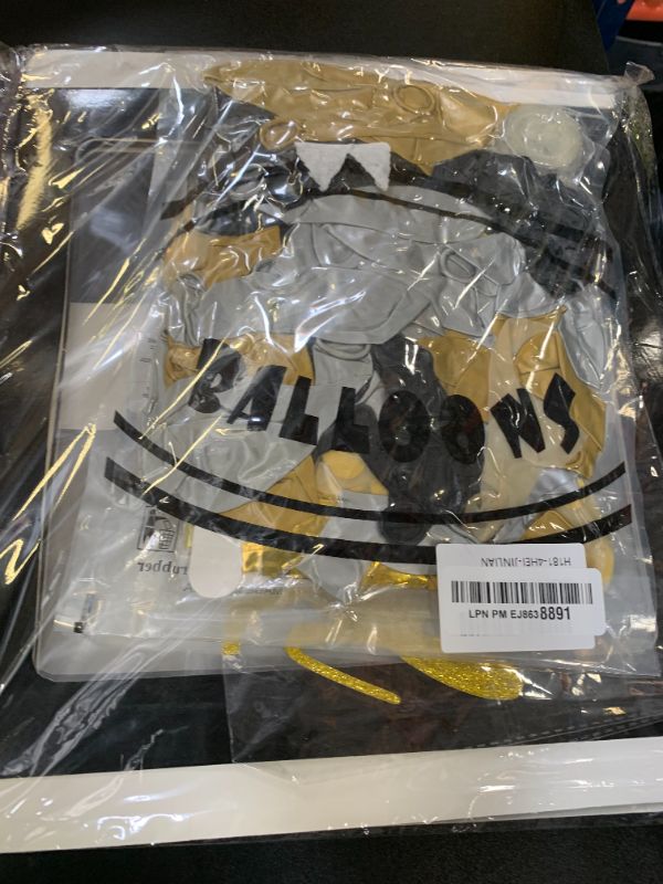 Photo 1 of ADOINBY Graduation Decorations 2025, 4Pcs Black Graduation Boxes with Balloons & Foil Stickers and Gold Letters 2025 GRAD So Proud of You, Party Decorations for Kindergarten High School College Grad