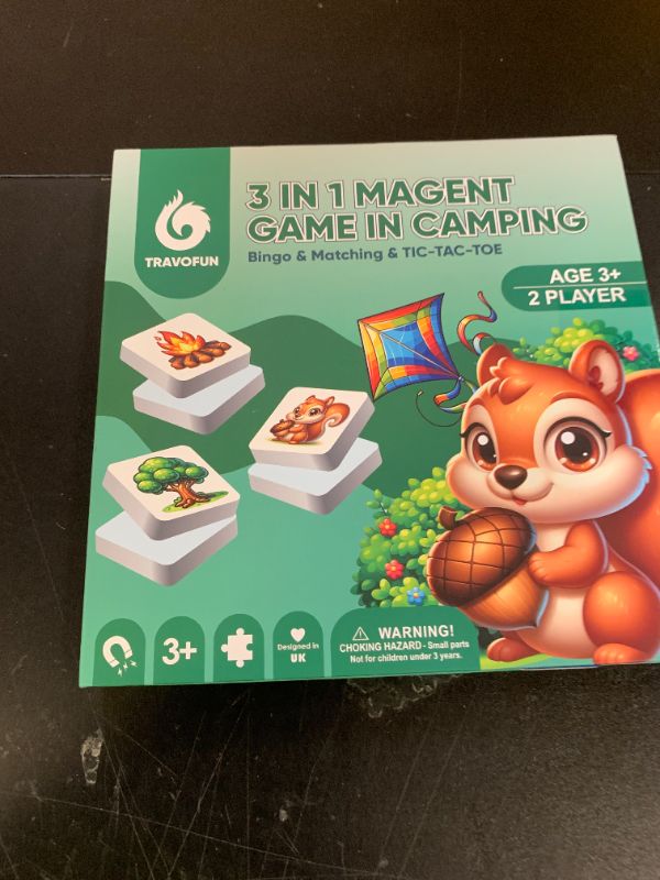 Photo 1 of Travofun Magnetic Memory Matching Games for Toddlers Ages 3 +,Travel Games for Kids, Fun Educational Toys for Summer Camp & Road Trips.
