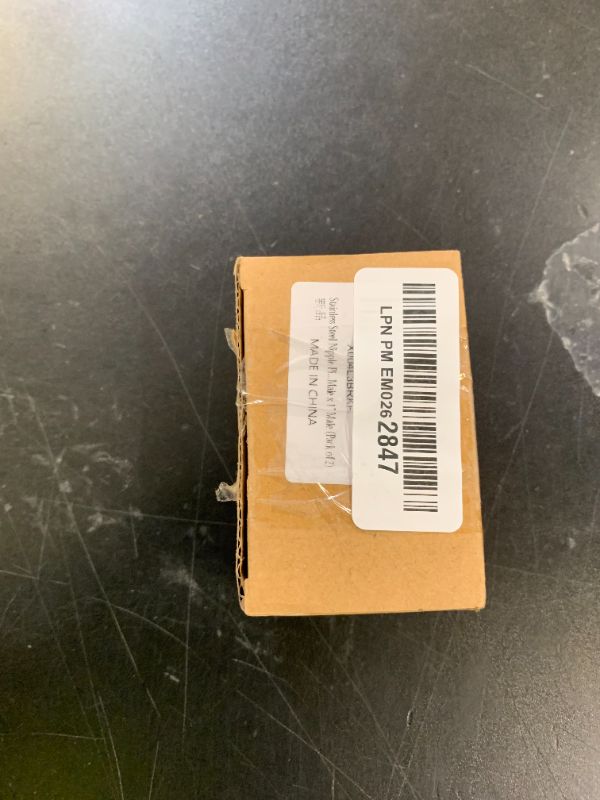 Photo 1 of 1" Male Hex Nipple Pipe Fittings, 304 Stainless Steel 1 inch NPT Threaded Pipe Adapter Fittings Equal Nipples Connectors, Male Straight Connector Pipe Fitting (2pcs)
