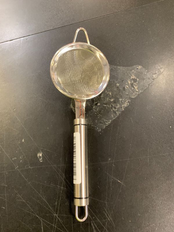 Photo 1 of SUNWUKIN 304 Stainless Steel Fine Mesh Strainers for Kitchen, Colander-Skimmer with Handle, Sieve Sifters for Food, Tea, Rice, Oil, Noodles, Fruits, Vegetable