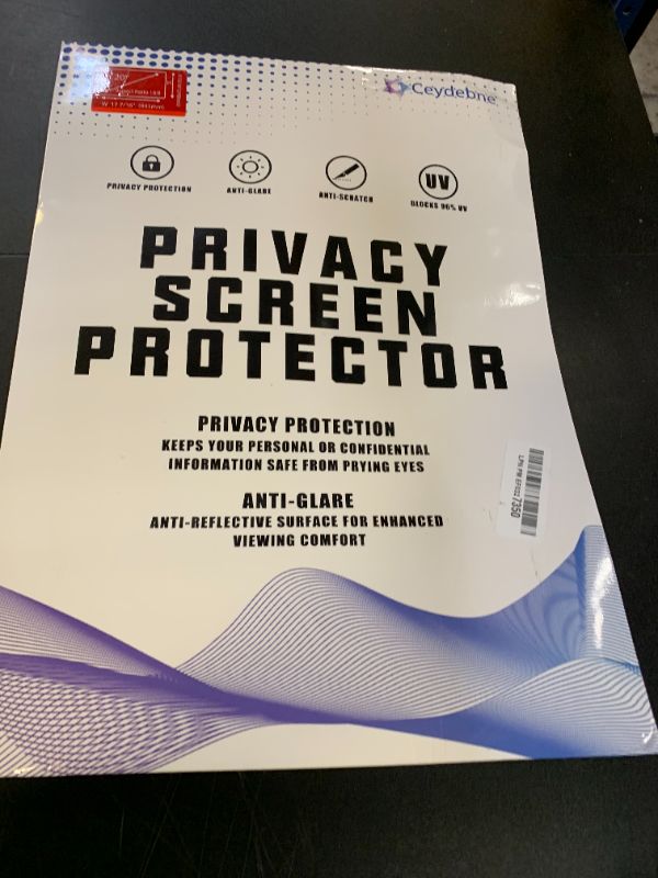 Photo 1 of Ceydebne 20 Inch Privacy Screen for Monitor with 16:9 Widescreen Monitor Blue Light Screen Protector - Anti-Glare - Anti-Scratch Protector Film for Data Confidentiality Privacy Shield [2 Pack]LPNPMEF0327350

