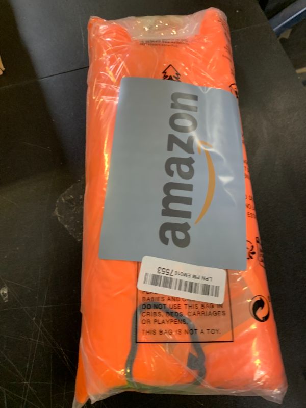 Photo 1 of LONGJIN Inflatable Lounger Air Sofa Hammock, Inflatable Couch for Camping, Portable Waterproof Anti-Air Leaking Pouch Couch Air Chair for Outdoor, Beach, Hiking, Picnics, Music Festivals (Orange)
