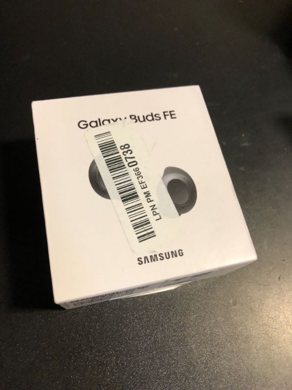 Photo 1 of Samsung Galaxy Buds FE True Wireless Bluetooth Earbuds, Comfort and Secure in Ear Fit, Auto Switch Audio, Touch Control, Built-in Voice Assistant, Graphite [US Version, 1Yr Manufacturer Warranty]