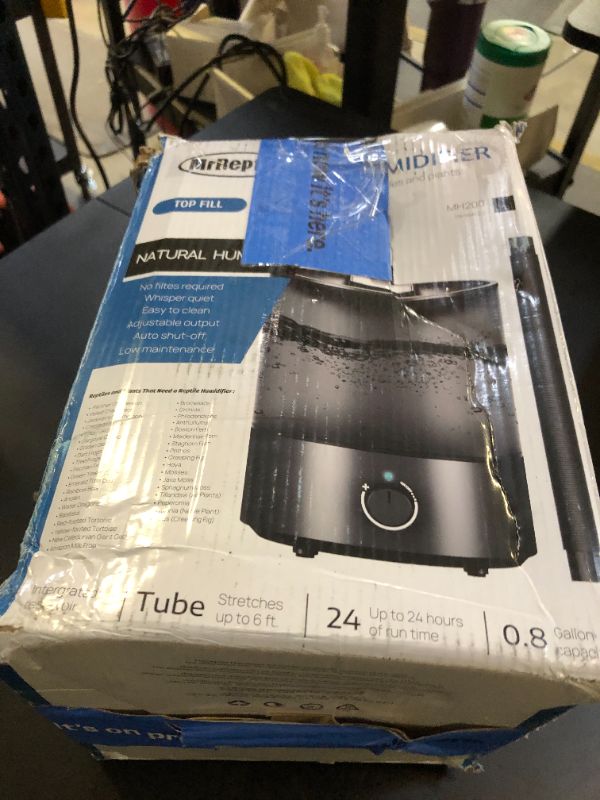 Photo 1 of MRREPTILE Reptile Fogger Humidifiers Mister, Misting System for Reptiles, Terrarium Fogger Humidifier, 2.8L Large Capacity Reptifogger [UPGRADE]