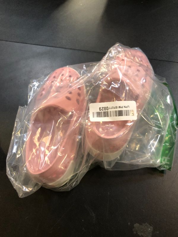 Photo 1 of Girls Boys Toddler Kids Slip on Sneakers Quick Dry Water Shoes Pool Swim Shoes Lightweight Beach Sandals Indoor Outdoor (Little Kids/Baby)(Pink 1-1.5 Big Kid)