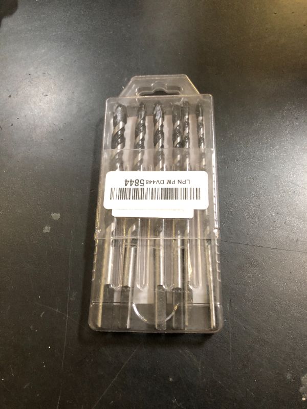 Photo 1 of AIMLENTOOL Masonry Drill Bits Set, 10pcs Concrete Drill Bits, 1/8" to 1/2" Multifunction Drill Bit Set with Industrial Strength Carbide Tipped for Brick, Tile, Cement, Ceramic, Glass, Plastic