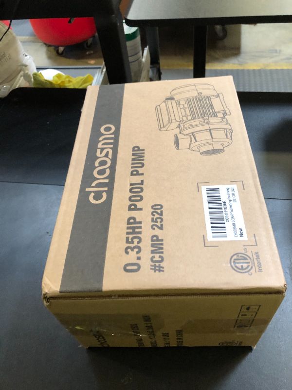Photo 1 of CHOOSMO Powerful Pool Pump 1/3HP 2640GPH Replacement for Sand Filter Systems Compatible with Above Ground Swimming Pools Circulating water