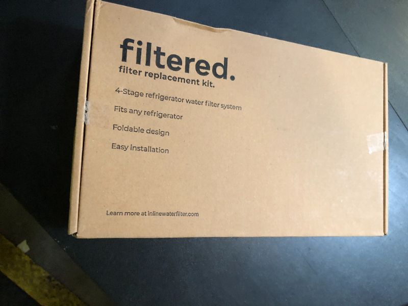 Photo 1 of Replacement Water Filter set for the "filtered. Inline Water Filter System"