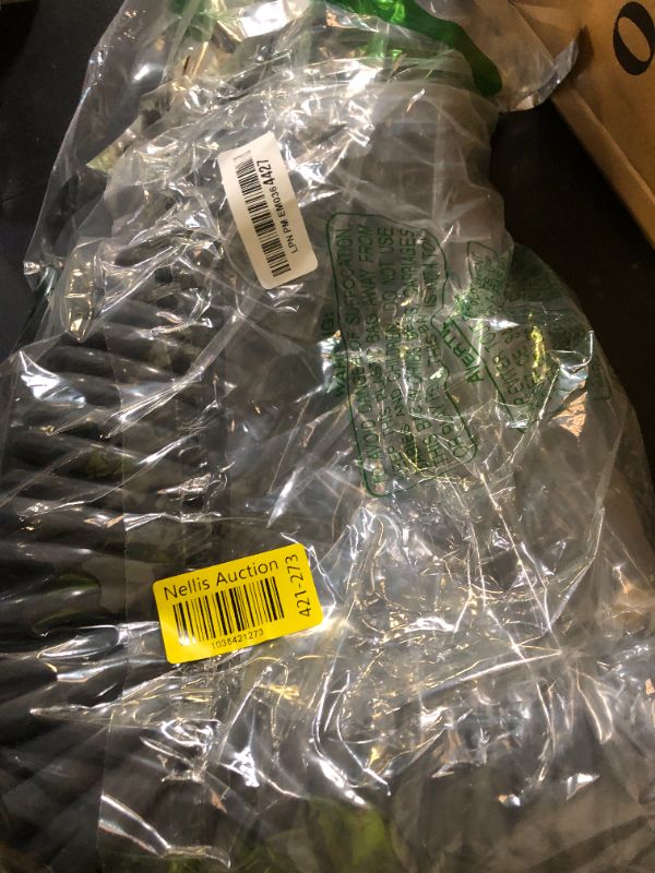 Photo 1 of Coil Hose 50FT EVA Coil Garden Hose With 3/4'' Brass Connector Coiled Water Hose Lightweight And No Kink Includes 7 Patterns Spray Nozzle For Outdoors Lawn Watering Car Washing
