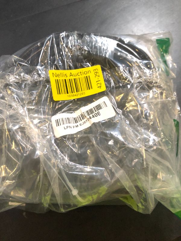 Photo 1 of Skrizcable 16/3 100 Ft Outdoor Extension Cord Waterproof, Weatherproof & Flame Retardant Black 3 Prong Power Cord Outside for Lawn & Garden, 10 Amps 1250 Watts 125 VAC 16AWG SJTW, ETL Listed