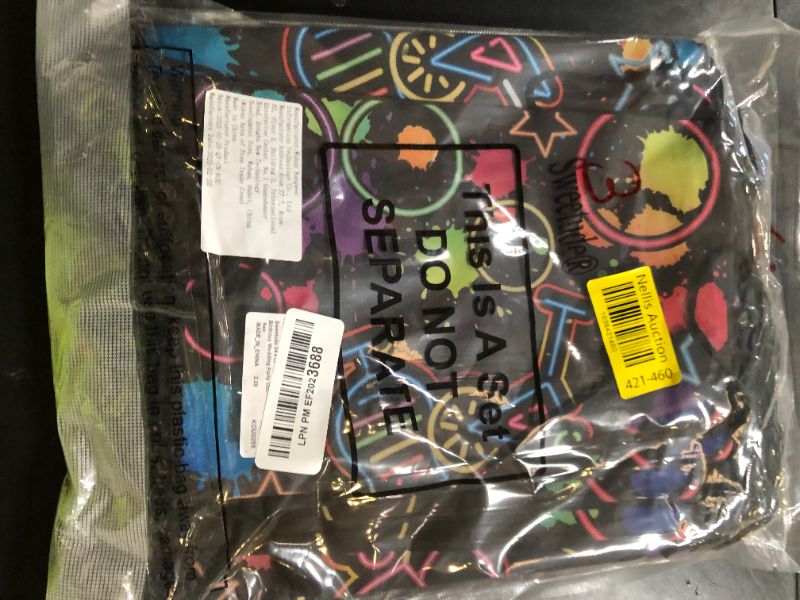 Photo 1 of Sweetude 24 Pcs Let's Glow Party Gifts Bags Drawstring Bags Decoration Favor Storage for Girls Kids Birthday Wedding Party Dec