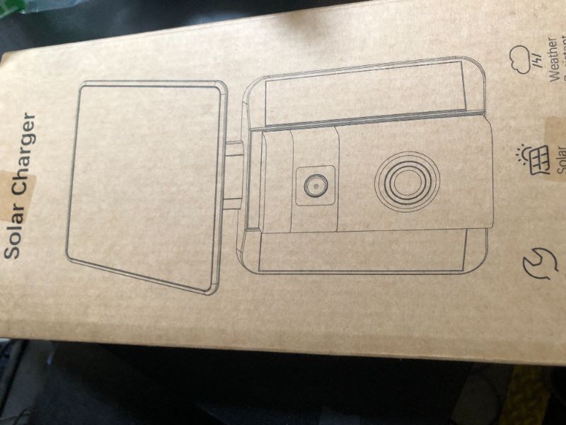 Photo 1 of QIBOX Solar Charger Compatible with Battery Doorbell (2024 Release), Waterproof Continuously Solar Panel, Adjustable Panel, Only for USB-C Port Video Doorbell