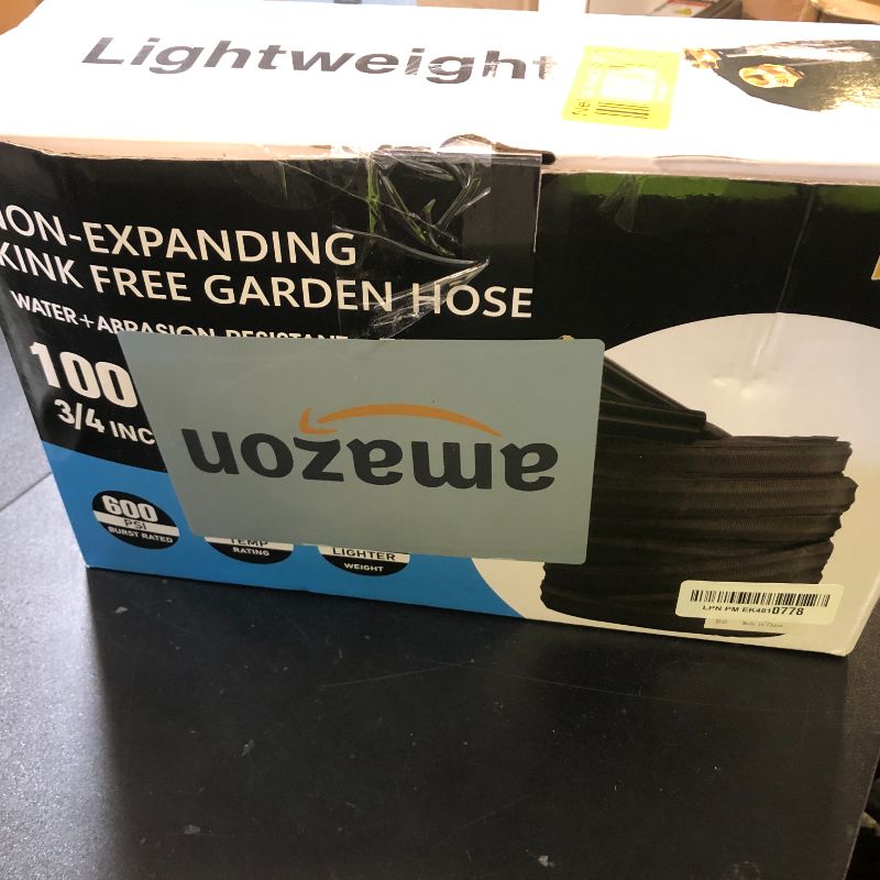 Photo 1 of 2025 Upgraded 100FT Non-Expanding Garden Hose, Lightweight, Flexible Ultra-Light Water Hose, Burst-Resistant, Lead-Free, Anti-Kink, High-Pressure