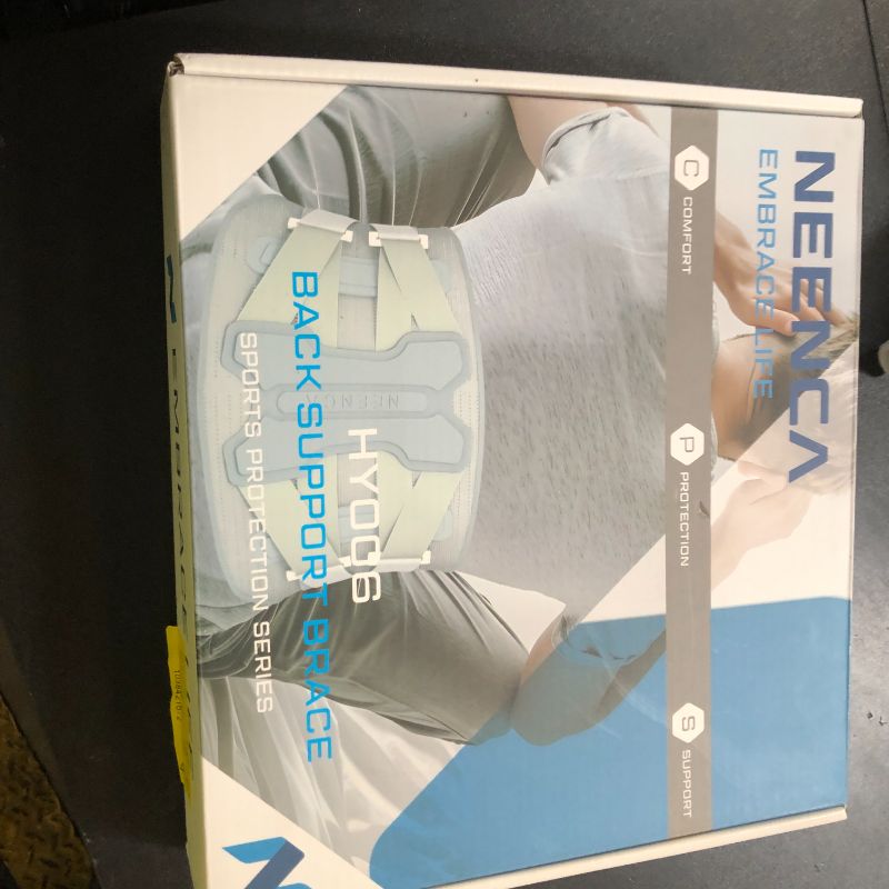Photo 1 of NEENCA Back Brace for Lower Back Pain Relief with Bionic Support System, Lumbar Support Belt for Women&Men with Lumbar Pad, Soft Breathable 3D Knit Fabric for Herniated Disc, Sciatica, Scoliosis...