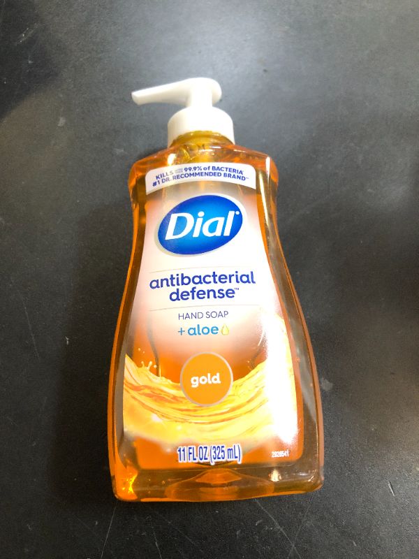 Photo 1 of Dial Antibacterial Liquid Hand Soap, Gold, 11 Fl Oz