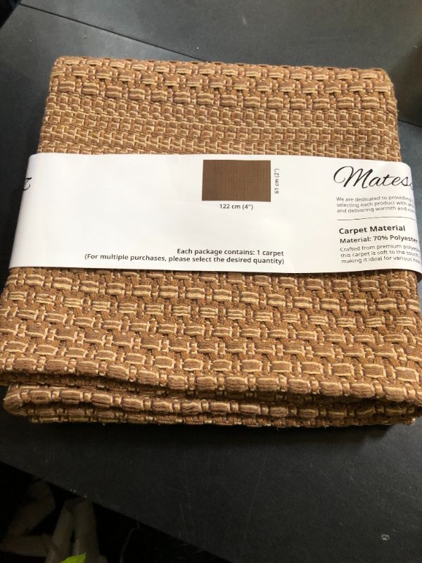 Photo 1 of Door Mat Indoor Entrance 2x3 ft Rug, Machine Washable, Bohemian Small Area Rug, Non-Slip, Vintage Design, Pet Friendly, Soft Faux Fibre, Light Taupe Brown, for Indoor Entryways, Kitchens, Front Doors