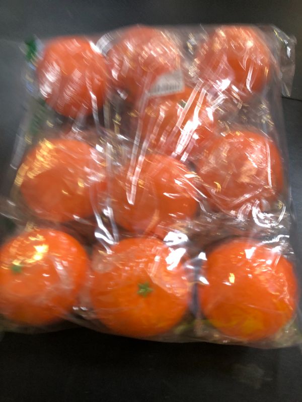 Photo 1 of SAMYO 10Pcs Artificial Lifelike Simulation Orange Set Fake Fruit for House Kitchen Party Decoration