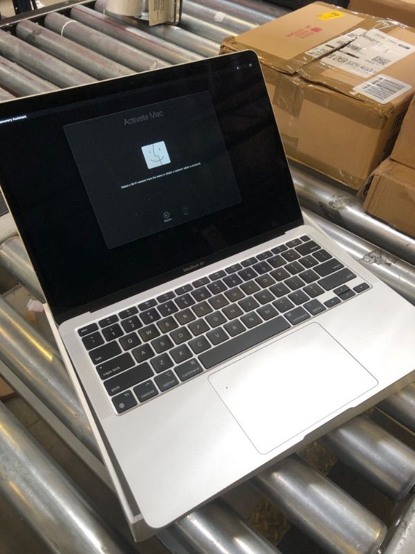 Photo 1 of 2020 Apple MacBook Air Laptop: Apple M1 Chip, 13” Retina Display, 8GB RAM, 256GB SSD Storage, Backlit Keyboard, FaceTime HD Camera, Touch ID. Works with iPhone/iPad; Silver