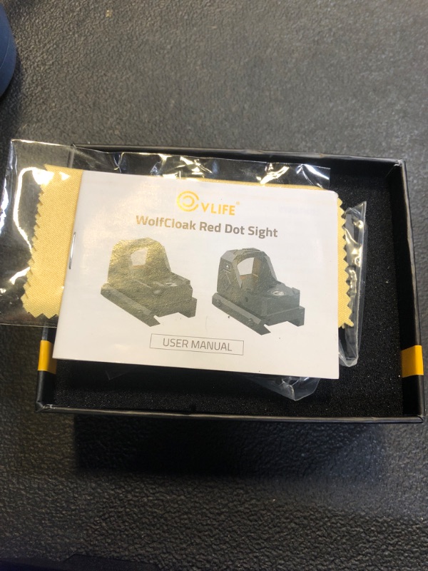 Photo 1 of wolf cloak red dot sight 