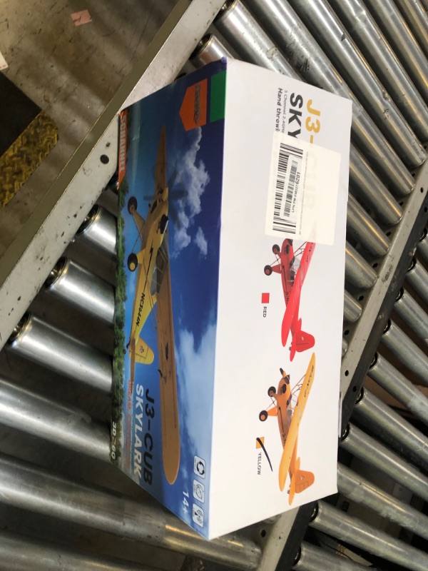 Photo 1 of Park10 Toys RC Plane 5CH J3-CUB Remote Control Airplane for Adults 1406 Brushless Motor Outdoor 3D6G Fixed Wing Stunt RC Aircraft with Replaceable Parts (2BSL Yellow)