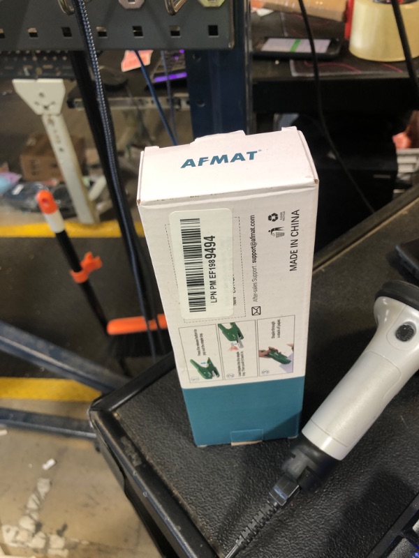 Photo 1 of AFMAT Effortless Plier Stapler, Metal 50 Sheet Stapling Plier, 15000+ Stapling Times, with Staples & Reload Button, Handheld Stapler Heavy Duty, Space Save Size, Good for Office, Home, School, Green