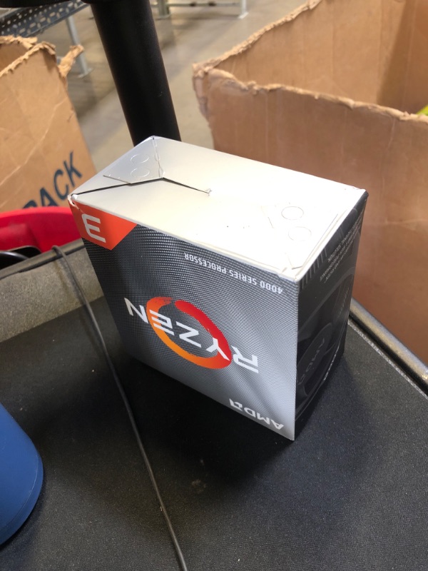 Photo 1 of AMD Ryzen 3 4100 4-Core, 8-Thread Unlocked Desktop Processor with Wraith Stealth Cooler