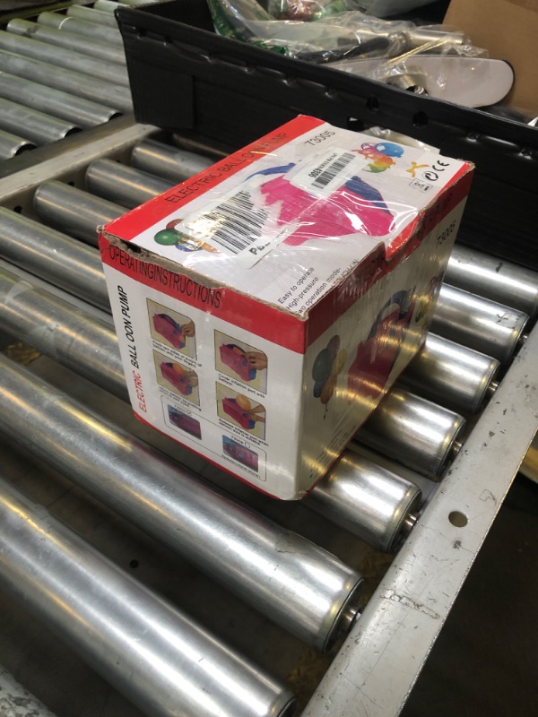 Photo 1 of Portable Electric Balloon Pump, Balloon Pump Electric for Quick Production Balloon Arches, Automatic Balloon Air Pump Dual Nozzle Inflator for/Party/Wedding Decorations etc (US Plug)