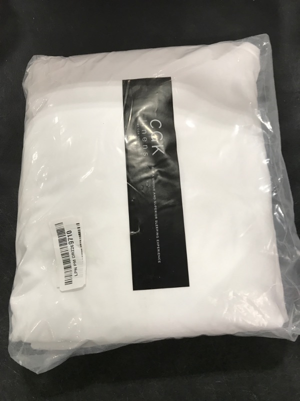 Photo 1 of King Size 4 Piece Sheet Set - Comfy Breathable & Cooling Bed Sheets Set - Hotel Luxury Bedding for Women, Men, Kids & Teens - Deep Pockets, Easy Secure Fit, Soft and Wrinkle Free - Oeko-Tex - White