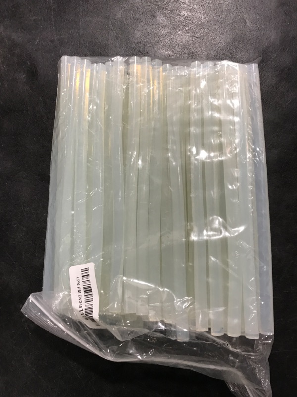 Photo 1 of 100 Pack Hot Glue Sticks, Full Size 10" Long x 0.43" Diameter Glue Sticks for Glue Gun, Widely Used in Wood, Metal, Glass, Plastic, Floral, Fabric, Leather, Foam, and More, Clear