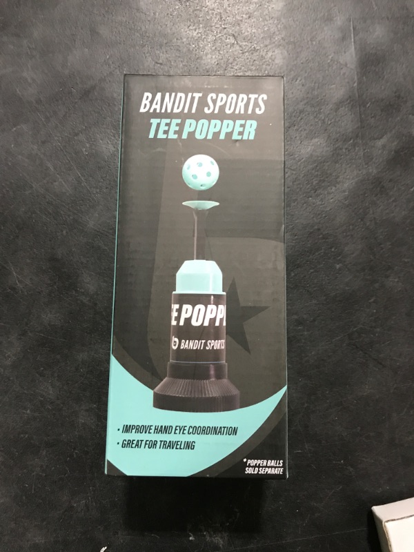 Photo 1 of Bandit Sports Baseball Training Mini Tee Popper, Hitting Tee for Perfect Swings, Batting Machine for Practicing Hitting Without a Pitcher (Popper Balls Not Included)