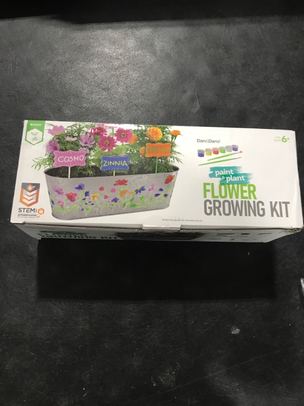 Photo 1 of Paint & Plant Flower Growing Kit for Kids - Easter Gift Ideas Age 5 6 7 8-12 Year Old Girl - Best Birthday Crafts Gifts for Girls & Boys, Fun Children Gardening Kits, Art Projects for Ages 5-12 Years
